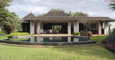 tamarin luxueuse villa irs sur un golf à 2 pas de la plage