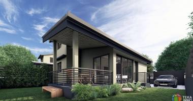 terrain 311m2 et projet villa moderne neuve