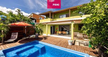 saint-leu : maison t6 147 m² + studio et piscine  - a 5min du centre-ville