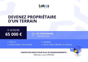 Achat Terrain Trois Bassins (97426) - REUNION