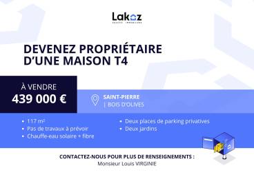 Achat Maison Saint-Pierre (97410) - REUNION
