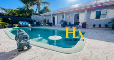 À vendre! villa d'exception de 157 m² habitables  terrain de 552 m² avec piscine, jacuzzi  ravine des cabris (saint-pierre)