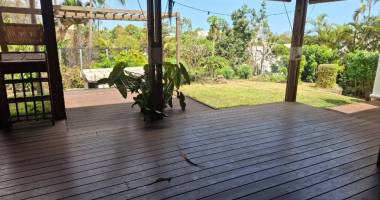 villa f4/5 dans jardin arboré