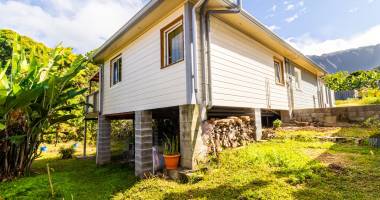 entre-deux – villa divisée en 2 t2 sur beau terrain de 723 m?