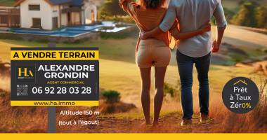 parcelles viabilisées . la grande montée, sainte-marie