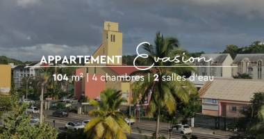 appartement t6 en souplex avec loggia et garage - quartier idéal