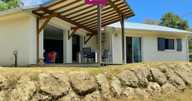 À vendre   maison récente f4 avec vue dégagée   poucet, le gosier