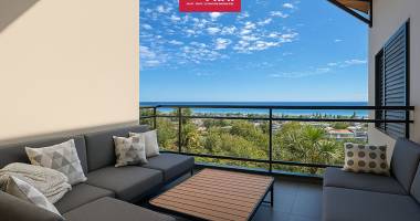 saint leu centre ville et lagon ! appartement 3 pieces avec vue mer