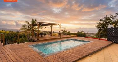 l'etang salé maison 7 pièces avec piscine vue imprenable