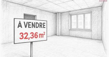 À vendre local de 32,36m2 à saint denis