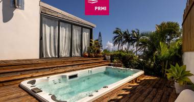 bois de nefles sainte-clotilde : maison 6 pièces 157 m² - vue mer