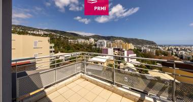 saint-denis/montgaillard : charmant appartement t1 29 m² avec vue imprenable