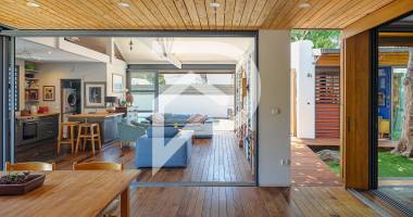 maison d'architecte, véritable art de vivre tropical à terre sainte