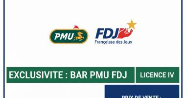 exclusivite : bar pmu fdj ? emplacement stratégique  sud
