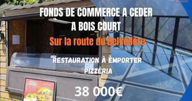 fonds de commerce à vendre - la caz à cathy à bois court - route du belvédère