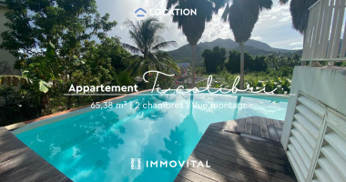 joli appartement t3 avec grande terrasse et piscine